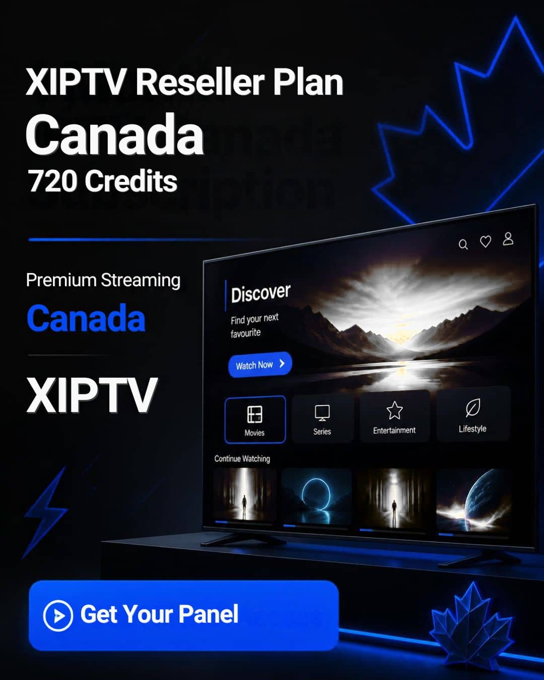 IPTV Reseller 720 Credits