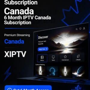 6 Month IPTV Canada